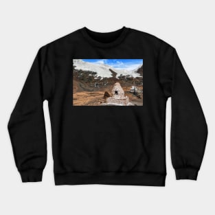 Kharola Glacier, Tibet. Crewneck Sweatshirt